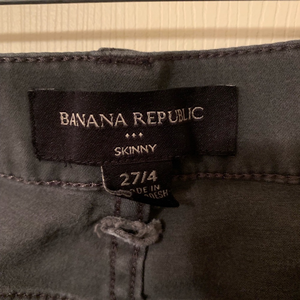 Banana Republic skinny cropped, size 27